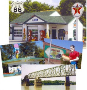 Attractions along Route 66 in Illinois