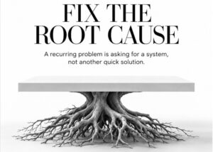 Fix the Root Cause